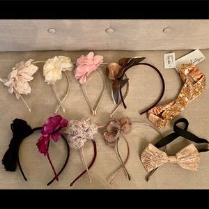 Set of 10 headbands